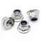 MewuDecor M4-0.7 Flange Nylon Insert Lock Nuts, Flanged Locknuts, DIN 6926, Stainless Steel 18-8 (304), 25 PCS