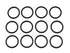 Captain O-Ring, Replacement 876-174 Piston O-Rings for Select Hitachi Nailers/Staplers, 12 Pack