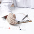 2PCS Mini Double-Ended Spatula, Stainless Steel Lab Spatula with Micro Square/Round Ends, 6.2"