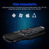 Presentation Clicker Air Mouse Function Wireless Presenter USB Powerpoint Clicker, RF 2.4 GHz for Mac, Laptop, Computer