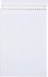 Mintra Office Steno Book, Pastel Colors, 4 Pads/Pack, Graph Ruled, 6inx9in, 70 Sheets, Notebook for Writing Notes