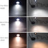 5V Dimmable 6000K 4000K 3000K 15" 1-Pack USB Wall Mounted Bedside Reading Lamp Colors Change Wall Sconce Aluminum Black