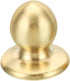 PATIKIL 1.1" Tall Brass Lamp Finials Cap Knob, 1 Set Lamp Screw