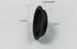 1-3/4", US10B 4 Pack QCAA Solid Brass Finger Pull, ORB Oil Rubbed Bronze, Made in Taiwan