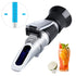 Brix Meter Refractometer 0~90%, LEERCHUANG Handheld Brix Refractometer, High Accurate Brix Measurement with ATC for Fruit, Beverages&Juice, Honey, Maple Syrup, Molasses and Other Sugary Drink…
