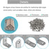 24Pcs 40x40mm 90 L Bracket Corner Braces Stainless Steel Small Shelf Bracket for Wood, Shelves, Cabinet, Wall Hanging