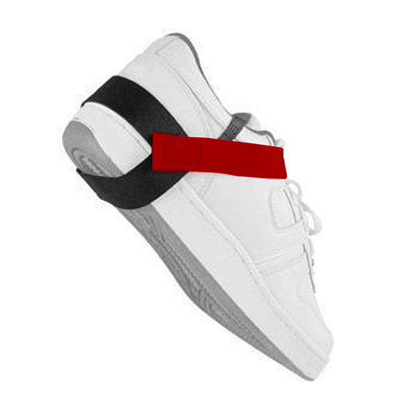 ESD Adjustable Anti Static Heel Grounder Straps, Single Piece for Electronics Protection (Red)