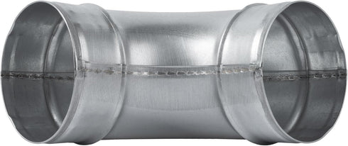 4" Inch 90 Degree Galvanized Steel Duct Elbow: Pressed Industrial Connector for Ventilation Pipe Fitting
