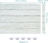 Wooden Planks Print Magnetic Surface Dry Erase Board, 12 x 16 inches Decorative White Board for Wall with Design, Frameless Dry Erase Board for Wall(Plank,4030,1pc)