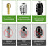 Drill Chuck Collet Set for Dremel, 15PCS Kit, 0.8-3.2mm Shank Replacement, Keyless Quick Change Accessory