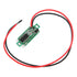 5Pcs 2 Wire 0.28inch Voltage Tester, Mini DC Voltmeter with Red LED Display for Cars/Motorcycles