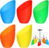 LIFKOME Plastic Lampshade Replacement 5.51X3.54 Inch Horseshoe Lamp Cover Set of 5 Lightweight