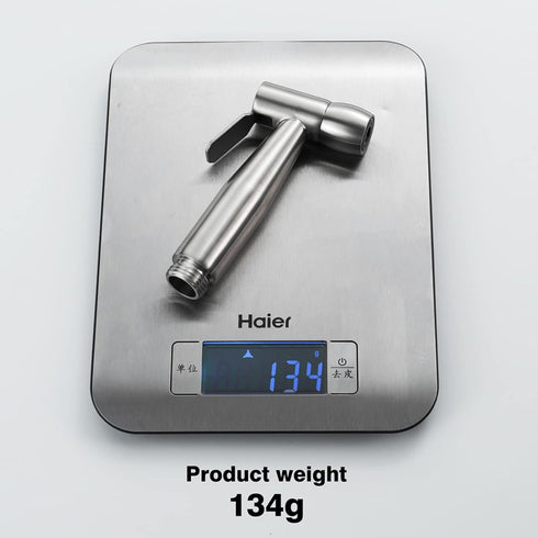 IIUUAYUVI HandheldSprayer,Toilet Sprayer Head Stainless Steel HandheldSprayer Cloth Bathroom Diaper Sprayer for Kitchen