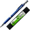 Baile 2.0mm 2B Mechanical Pencil with Lead Refill, BLUE, Sharpener in the Cap