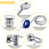 4 Rolls Teflon Tape 3/4 Inch(W) x 520 Inches(L) - Plumbing Tape, PTFE Thread Seal for Shower Head, Pipe Sealing, White