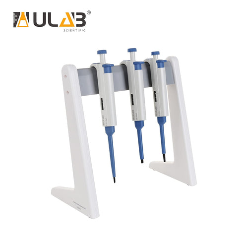 ULAB Lab Linear Pipettor Stand Rack, Hold Up 6 Pipettes, Laboratory Pipette Rack, ULH1024