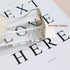 Multibey Clear Acrylic Gold Desktop Adhesive Tape Dispenser Cutter with Tape, Office School Gift Idea