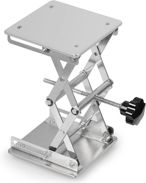 Stainless Steel Lab Scissors Jack, Laboratory Lift Stand Table (150 x 150 mm)