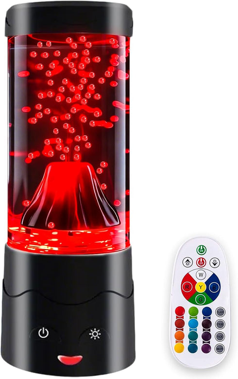Volcano lamp, LED Multi-Color Changing Lamps Novelty Night Light Mood Table Lamp