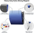 Extra Strong Large Blue Magnetic Clips for Refrigerator and More, 3-Pack