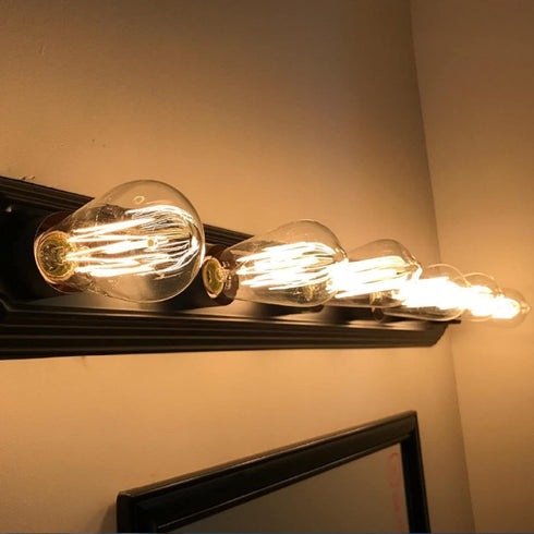 Bulbs 25W Bulb Bulb 2700K (6 Pack /110v) Edison Light - Thomas Edison Light Style - Incandescent Clear Glass Vintage