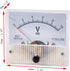Heyiarbeit 0-10V DC Analog Panel Voltage Gauge 85C1 Volt Meter for Voltage Measurement Devices 1Pcs by Heyiarbeit