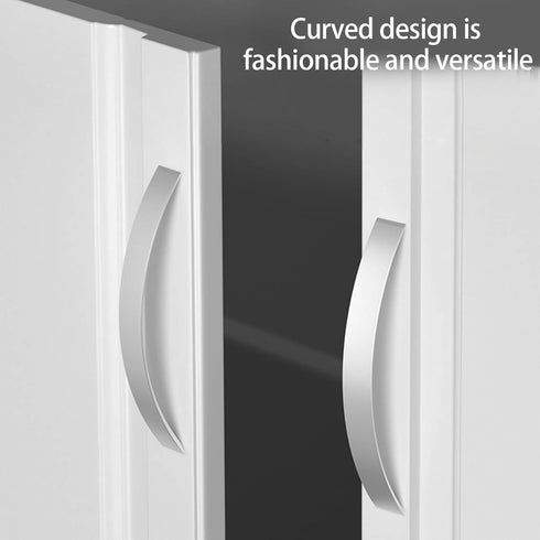 Ywmsfl Drawer Pulls Aluminum Alloy Dressers Knob Cupboard Handle Simple Furniture Handle Elegant Bedside Cabinet Pull