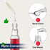 Glass Dropper Pipettes Compatible with SodaStream Bubly Bubbly Drops Flavors (Black, 6Pcs)