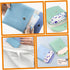 6pcs Menstrual Pad Pouch Portable Napkin Bags Zipper Multi-Function and Period Storage Pouch Stylish Pu Bags for Women