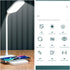 BueRallan 2PCS 3 LED Desk Lamps, Table Lamp, Night Stand Light for Home, Lighting Modes, Wireless Fast Charging, Desk