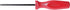 Mayhew Tools 27406 USA Torx Screwdriver, Red, T25 x 4-Inch