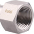 DERNORD 3/4" Barbed Hose x 3/4" NPT Female Home Brew Fitting, 304 Stainless Steel, Pack of 2