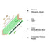 14FT Fiberglass Running Electrical Wire Cable Glow Rods, Fish Rods Electrical Kit with 8 Attachments and Fish Tape