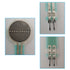 Force Sensing Resistor, Pressure Sensor, 20G-6KG High Precise Flexible Force Gauge for Home Industry, 2 Pack