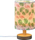 ALAZA Flamingo Tropical Palm Leaves Bedside Table Lamp for Bedroom Living Room Nightstand LED Light Lamps,Bedside Lamps