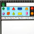 Really Good Stuff Dry Erase Desktop Helper Set of 24 - Primary Colors