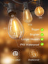 25 IP65 Bulbs, Svater Outdoor String Lights LED FT, Patio Lights for Outside Waterproof with Shatterproof LED Cafe