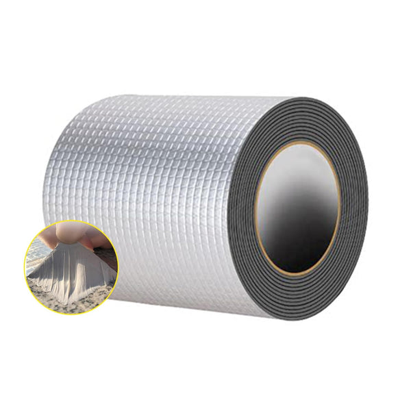 Butyl Tape, Waterproof RV Sealant Tape, 33ft x 6in, UV-Resistant Roofing Tape for Leak Patching