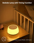 3 9 Dimmable, Kids Night Light Touch Modes & Colors Changing, Rechargeable Bedside Lamp Stepless Portable Touch Table