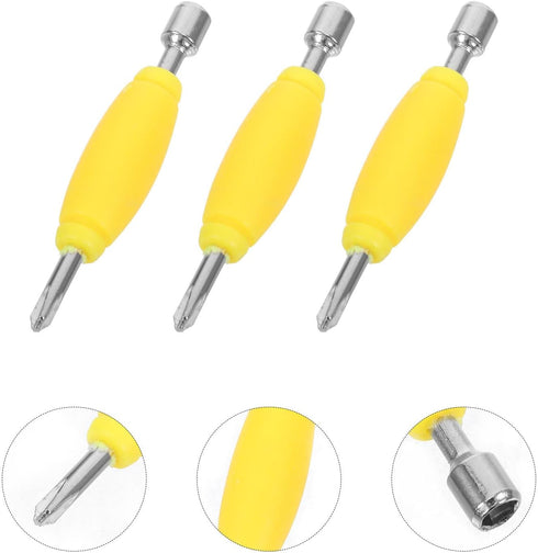 Set 30 Angoily Fingerboard Repair Screwdriver Pcs Mini Double End Precision Screwdrivers with Carrying Case