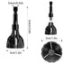 Deburring Tool Chamfer Tool, HSS Hex Shank Deburring Tool for Metal, Bolt Thread Repair with Quick Release Shank Fits, 2 Pack