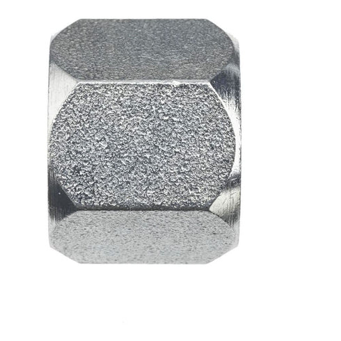 Brennan 0304-C-06 Steel JIC Flared Tube Fitting, Cap Nut, 3/8" Tube OD