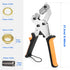 3/8 Inch 10mm Grommet Tool Kit Heavy Duty Handheld Grommet Press Pliers Easy and Safe to Punch Eyelet Hole Eyelet Plier with 500pcs Golden Grommets for Fabrics, Canvas, awnings