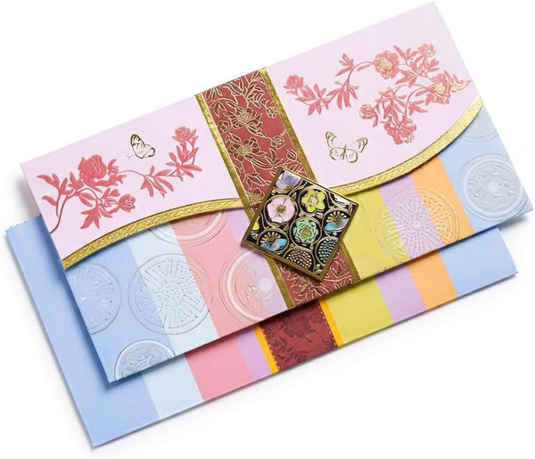 Generic BENEPISYO Korean Money Envelopes for Cash Gifts, Traditional Gold Foil Gift Envelopes