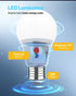 Sunco Lighting 10 Pack Dusk to Dawn Light Bulbs, Outdoor Sensor A19 LED Light Bulb, 800lm, 4000K Cool White