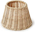 Rattan Lamp Shade Cover with Straight Edge