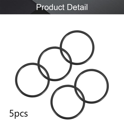 Othmro 5Pcs Nitrile Rubber O-Rings 0.11in Wire Dia 2.36in OD Metric Sealing Washers for Air Sealing