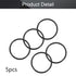 Othmro 5Pcs Nitrile Rubber O-Rings 0.11in Wire Dia 2.36in OD Metric Sealing Washers for Air Sealing