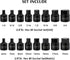 3/8-Inch Set, 16-Piece, 1/4 Inch 3/4 Inch, 6mm 19mm, MIXPOWER Drive Low Profile Impact Hex Driver SAE/Metric, Hex,