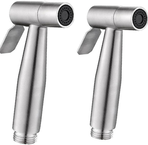 BLNSPRAYER 2 Pieces Bidet Toilet Sprayer Head Stainless Steel Handheld Sprayer for Cloth